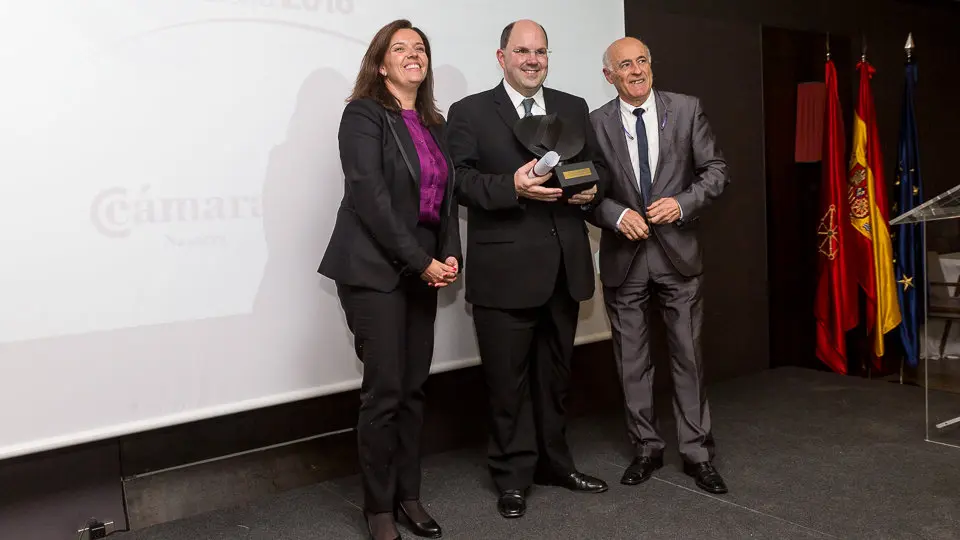 Entrega de los Premios Cámara 2016 al empresario Fco. Javier Alemán, a la empresa Martiko y al Clúster Functional Print (26). IÑIGO ALZUGARAY