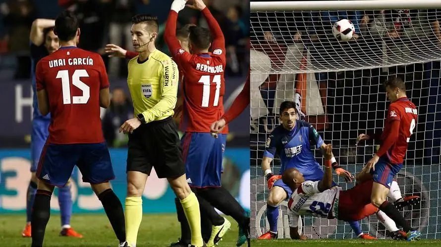 Las imágenes del partido disputado entre Osasuna y el Granada. EFE (1)