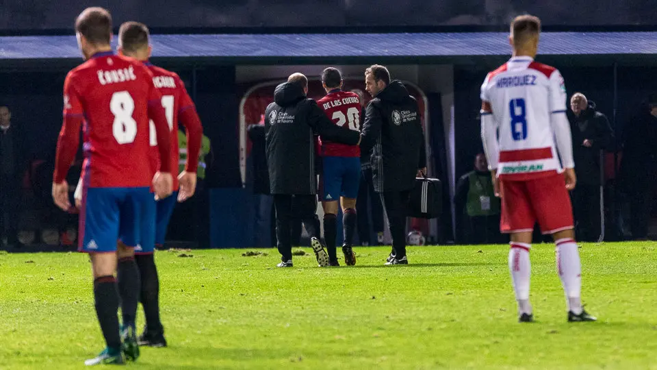 Partido de la Copa del Rey entre Osasuna y Granada (2-0) disputado en El Sadar (8). IÑIGO ALZUGARAY