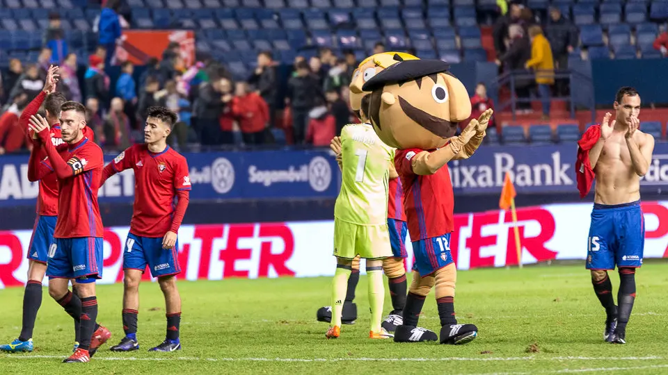 Partido de la Copa del Rey entre Osasuna y Granada (2-0) disputado en El Sadar (27). IÑIGO ALZUGARAY