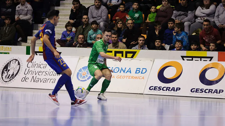 Partido Futbol Sala- Magna Gurpea - Barcelona. MIGUEL OSÉS_15
