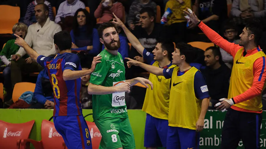 Partido Futbol Sala- Magna Gurpea - Barcelona. MIGUEL OSÉS_26