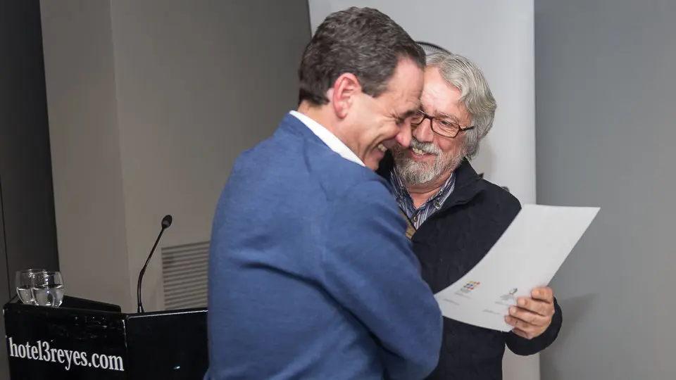 Entrega del VII Certamen de premios 'Heraldo de los Reyes Magos' de cuentos de Navidad que entrega la Asociación de Periodistas de Navarra (13). IÑIGO ALZUGARAY