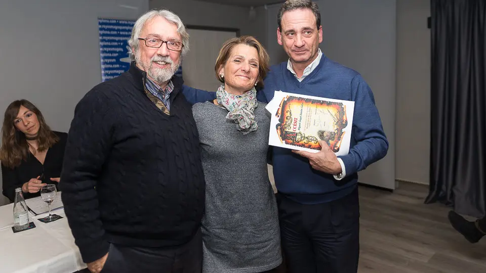 Entrega del VII Certamen de premios 'Heraldo de los Reyes Magos' de cuentos de Navidad que entrega la Asociación de Periodistas de Navarra (14). IÑIGO ALZUGARAY