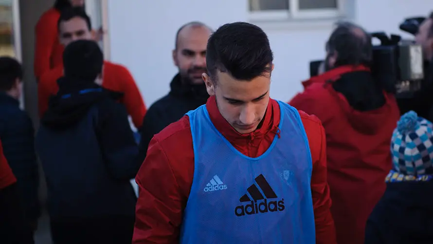 Segundo entrenamiento del nuevo entrenador de Osasuna Valiljevic. MIGUEL OSÉS_20