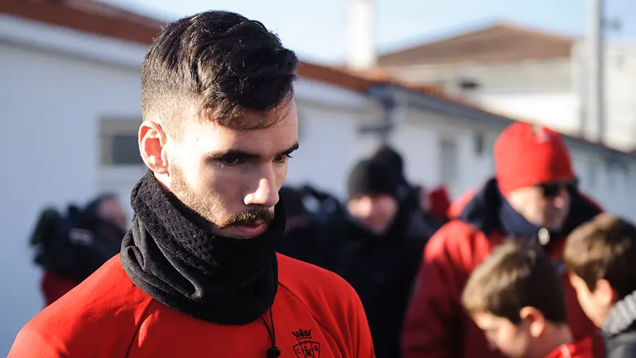 Segundo entrenamiento del nuevo entrenador de Osasuna Valiljevic. MIGUEL OSÉS_21