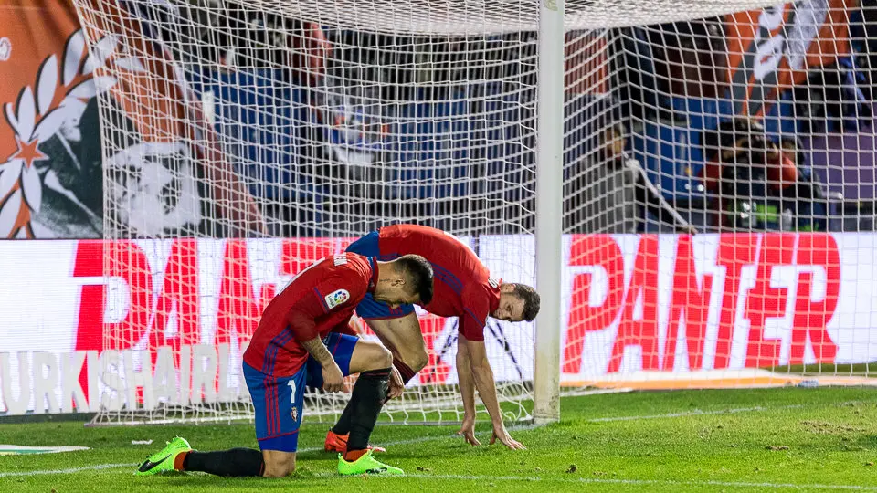 Partido de Liga entre Osasuna y Málaga (1-1) disputado en El Sadar (27). IÑIGO ALZUGARAY