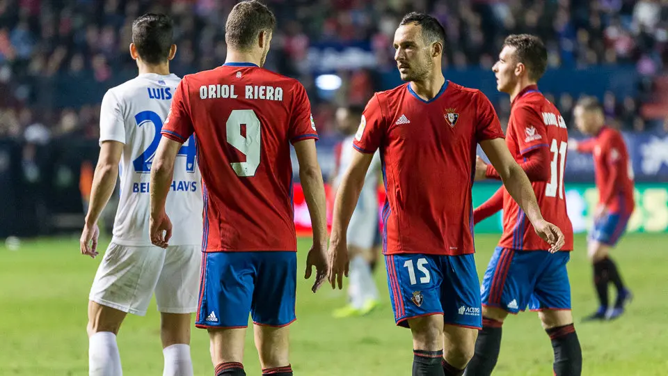 Partido de Liga entre Osasuna y Málaga (1-1) disputado en El Sadar (36). IÑIGO ALZUGARAY