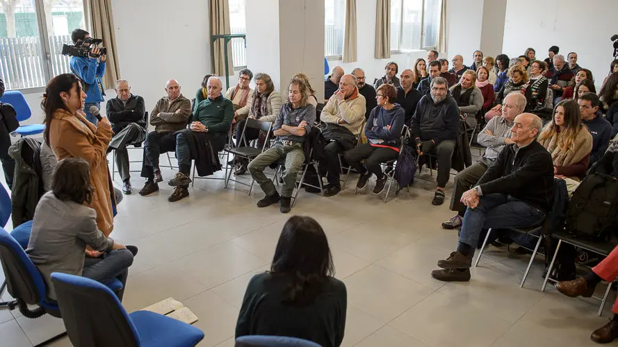 Irene Montero participa en un encuentro en el que se presentan y debaten los documentos _Podemos para Todas_ y el _Plan 2020_ para ganar las elecciones al PP. PABLO LASAOSA 04