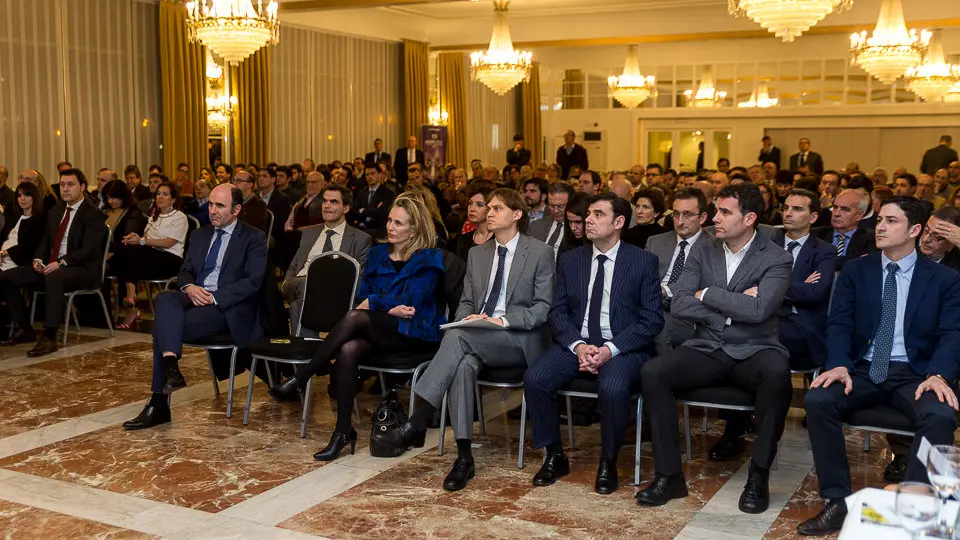Presentación del Anuario de 'Navarra Capital' con la presencia del vicepresidente de Desarrollo Económico del Gobierno, Manu Ayerdi (07). IÑIGO ALZUGARAY