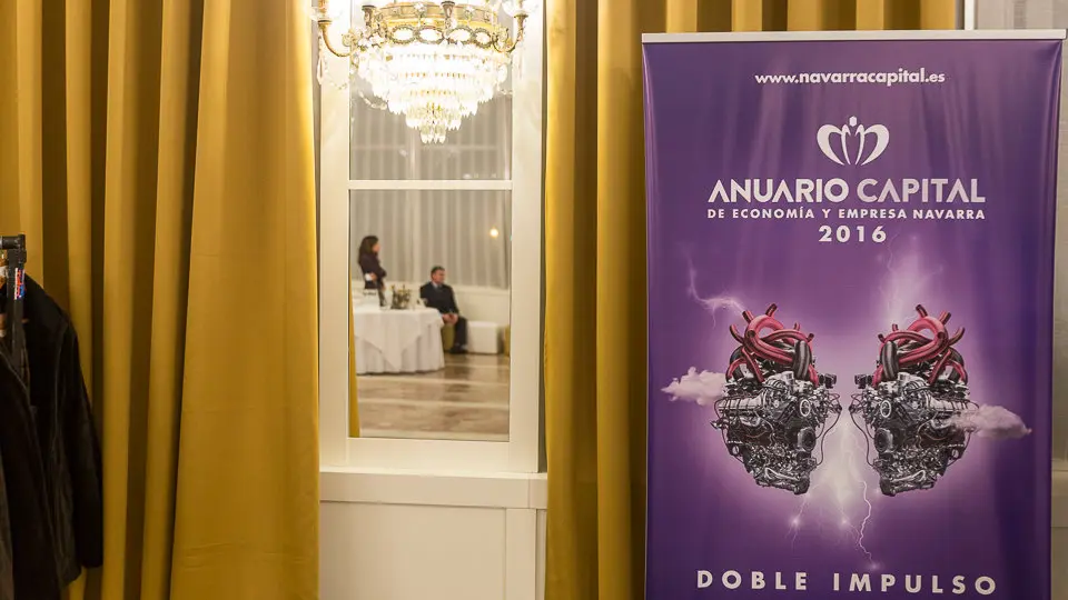 Presentación del Anuario de 'Navarra Capital' con la presencia del vicepresidente de Desarrollo Económico del Gobierno, Manu Ayerdi (11). IÑIGO ALZUGARAY