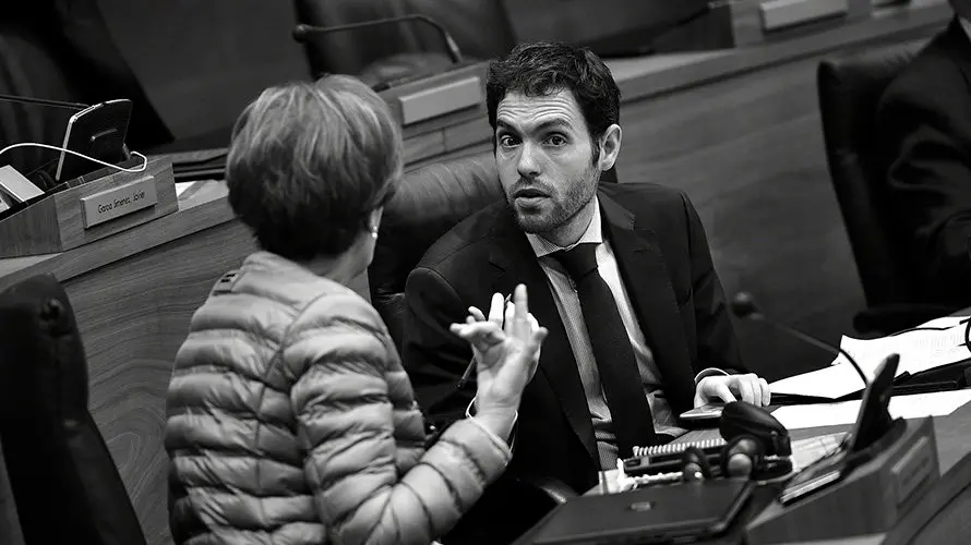 Sergio Sayas, parlamentario de UPN. PABLO LASAOSA