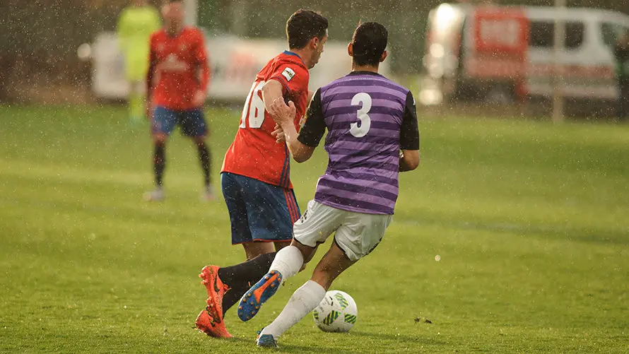Partido de Osasuna Promesas contra Palencia en Tajonar. MIGUEL OSÉS_25