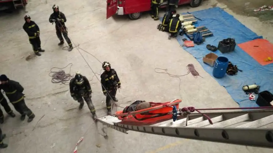 Actividades de entrenamiento de los nuevos bomberos de Navarra. BOMBEROS (5)