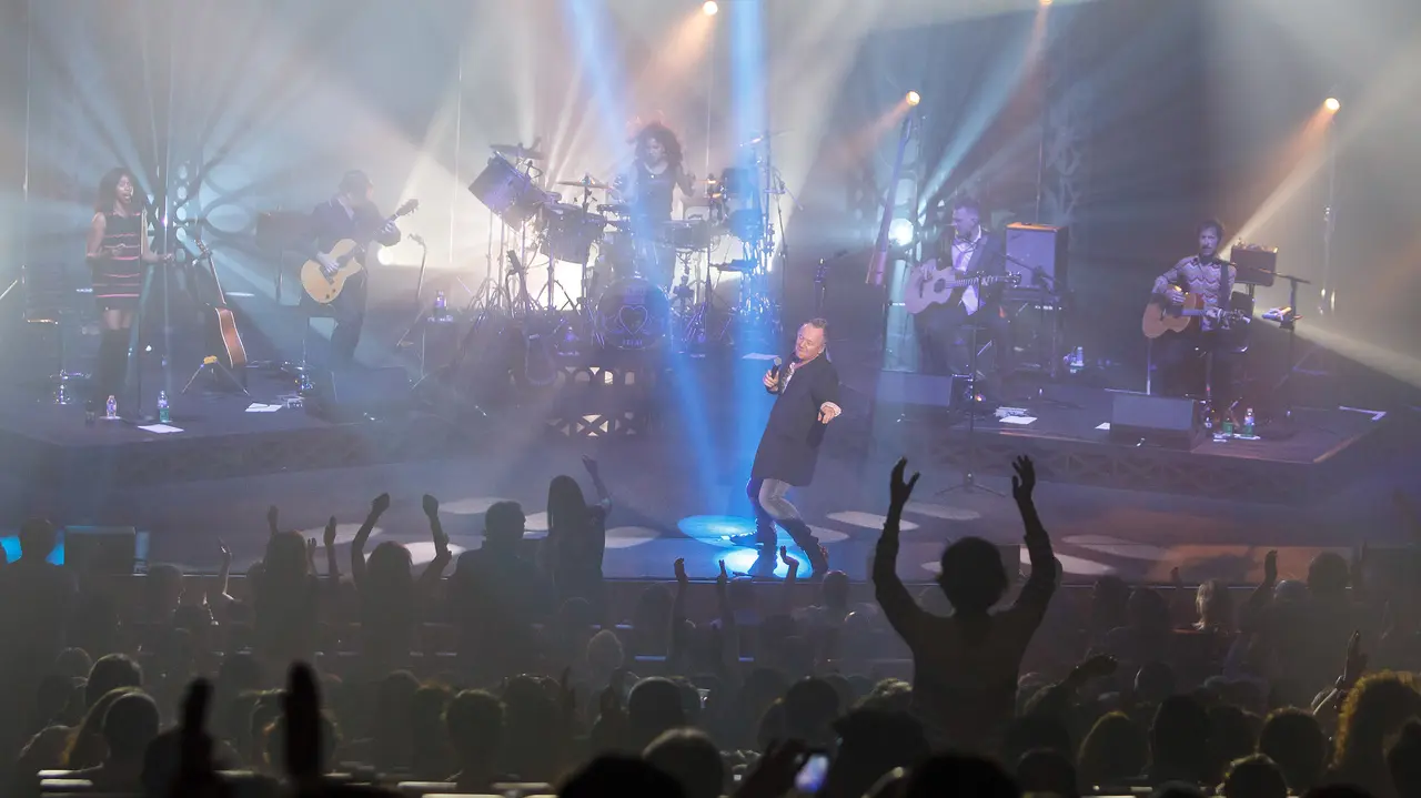 Simple Minds en Pamplona IÑAKI ZALDUA