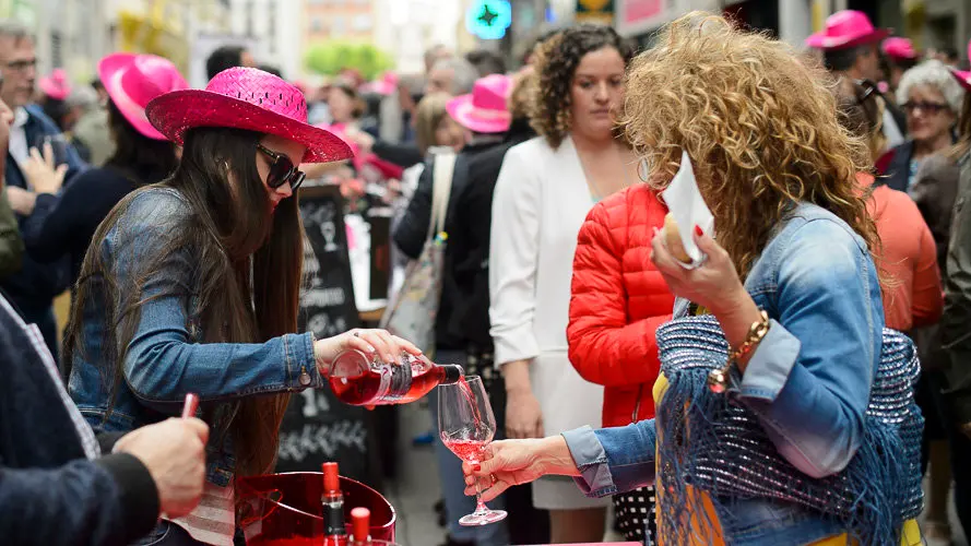 Novena edición de la Fiesta del Rosado de Navarra. PABLO LASAOSA 07