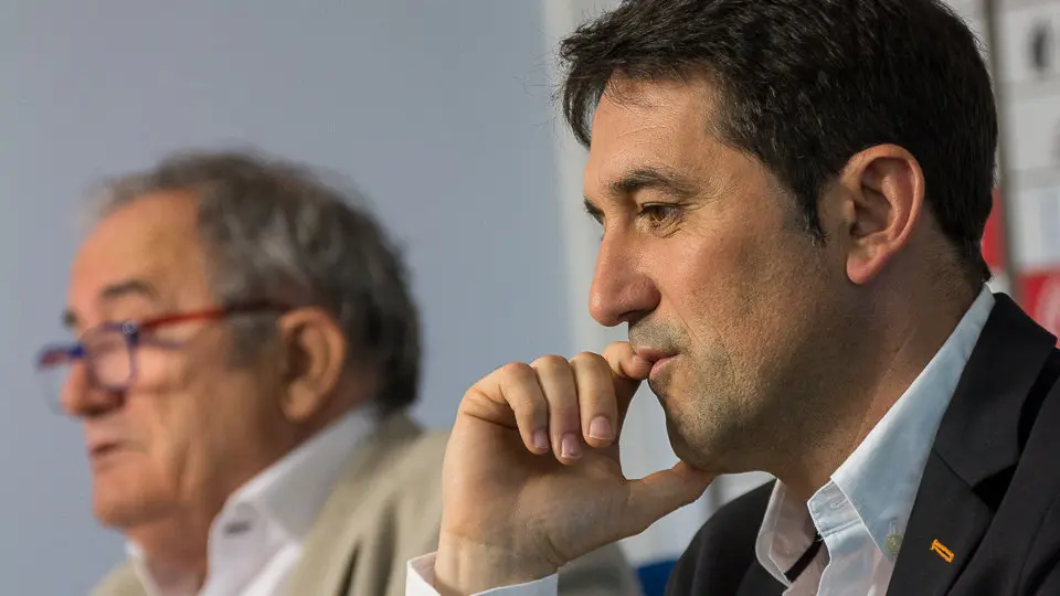 Presentación de Braulio Vázquez como nuevo director deportivo del Club Atlético Osasuna para las dos próximas temporadas (16). IÑIGO ALZUGARAY