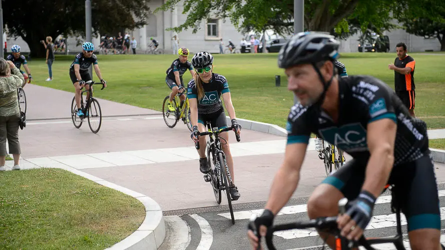 XXVII Ruta Xacobea en bici de AC Hoteles, con más de 70 participantes como Antonio Catalán o Indurain. PABLO LASAOSA (33)