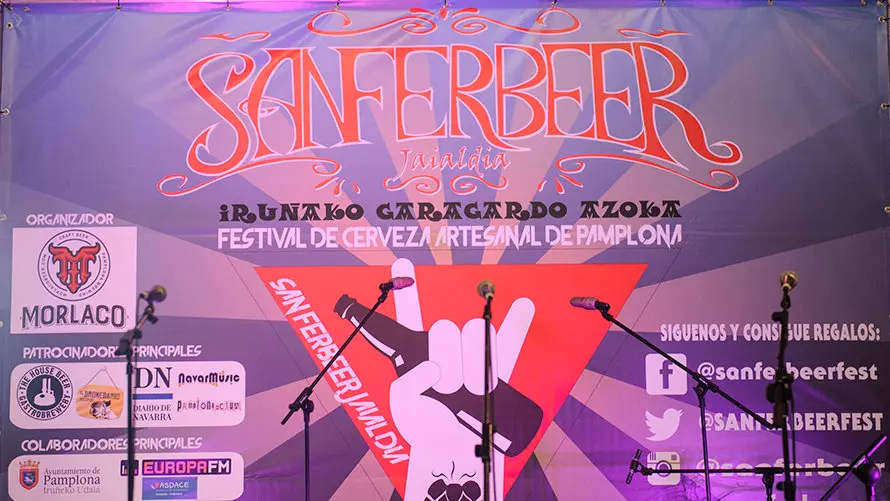Sanferbeer, la feria de la cerveza artesanal de Pamplona. MIGUEL OSÉS (8)