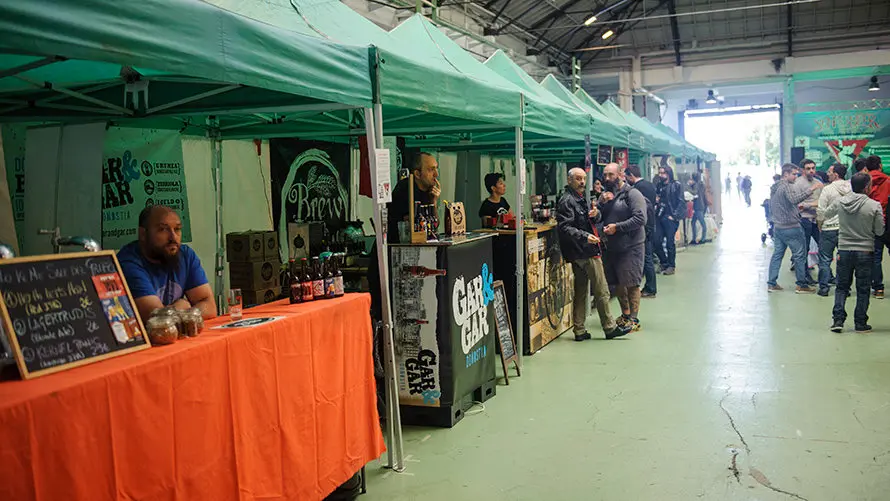 Sanferbeer, la feria de la cerveza artesanal de Pamplona. MIGUEL OSÉS (12)
