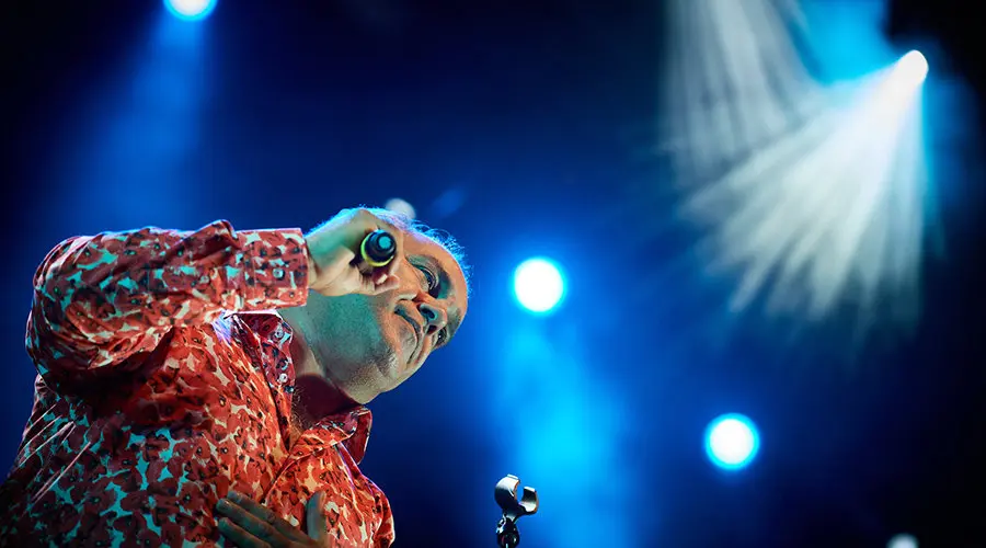 El grupo los Gipsy Kings ofrece un concierto en la Plaza de los Fueros de Pamplona el día 7 de San Fermín DANIEL FERNÁNDEZ12
