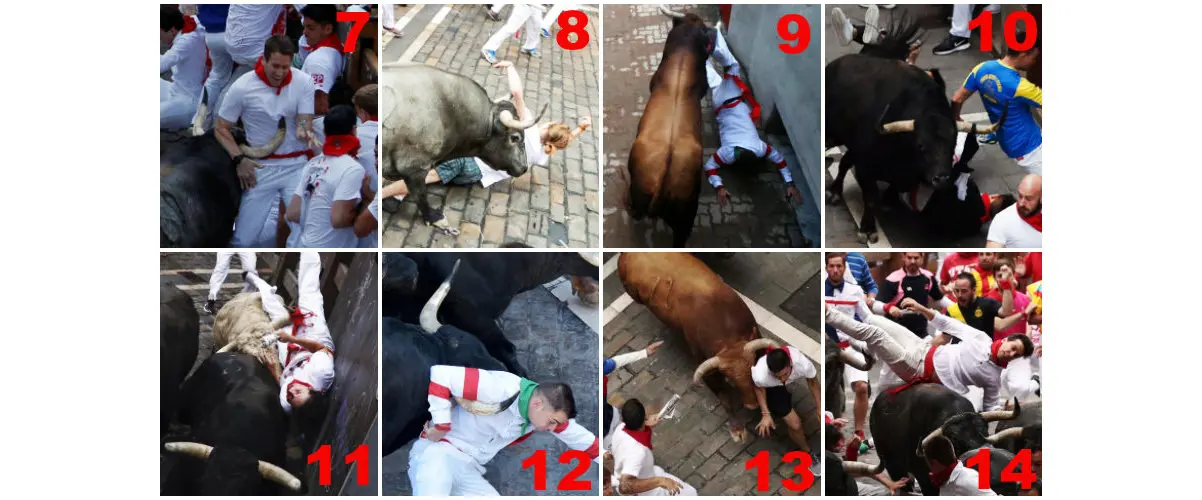 Combo con los mejores momentos de los encierros de San Ferm&iacute;n 2017 PORTADA