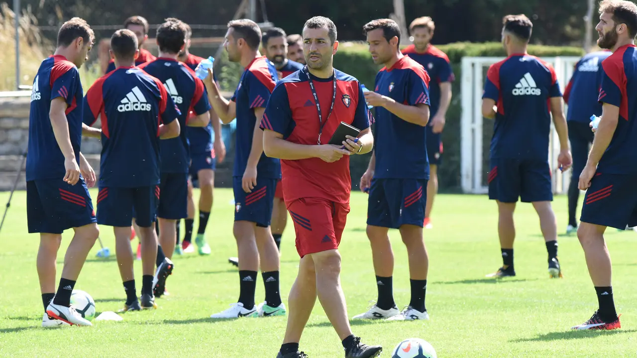 primer entrenamiento de Osasuna en Boltaña 02