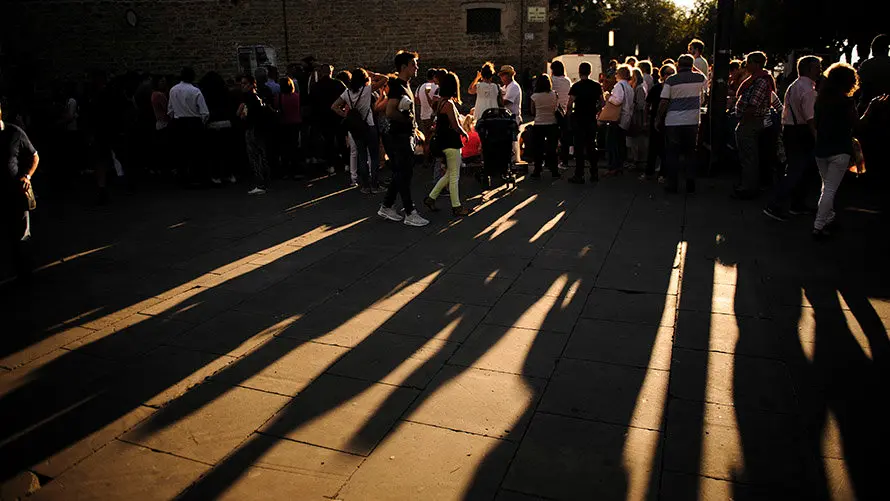 El festival de las murallas de Pamplona acoge diferentes espectaculos de danza y un paseo a la luz de las velas. MIGUEL OSÉS (1)