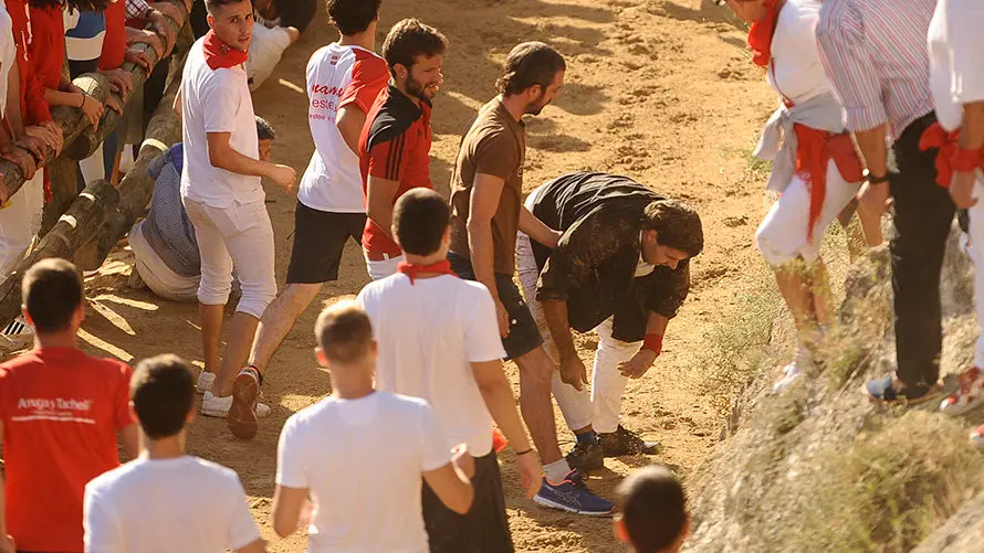 Segundo encierro del Pilón en Falces de 2017. MIGUEL OSÉS (14)