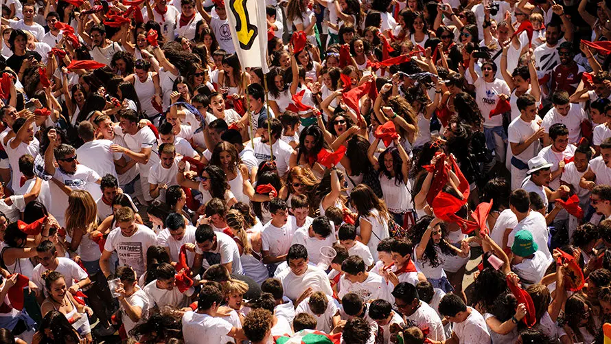 Chupinazo de Tafalla 2017. MIGUEL OSÉS_10