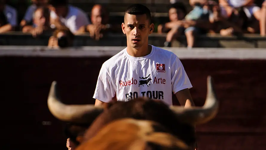 Concurso de Recortes de la Feria de Tafalla con los toros de la ganadería Macua. MIGUEL OSÉS_14