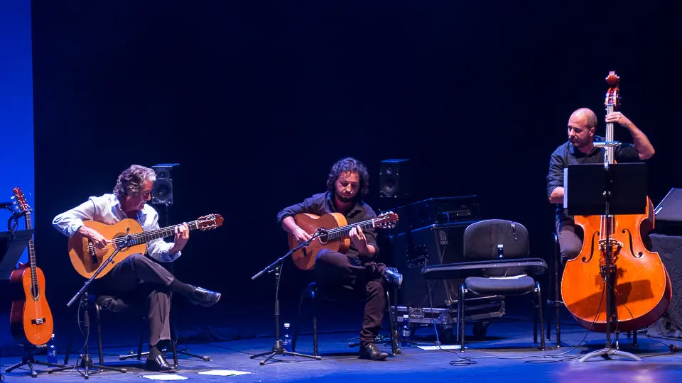 Rafael Riqueni durante su actuación en Baluarte dentro del IV Festival de Flamenco de Pamplona, Flamenco On Fire 2017 (08). IÑIGO ALZUGARAY