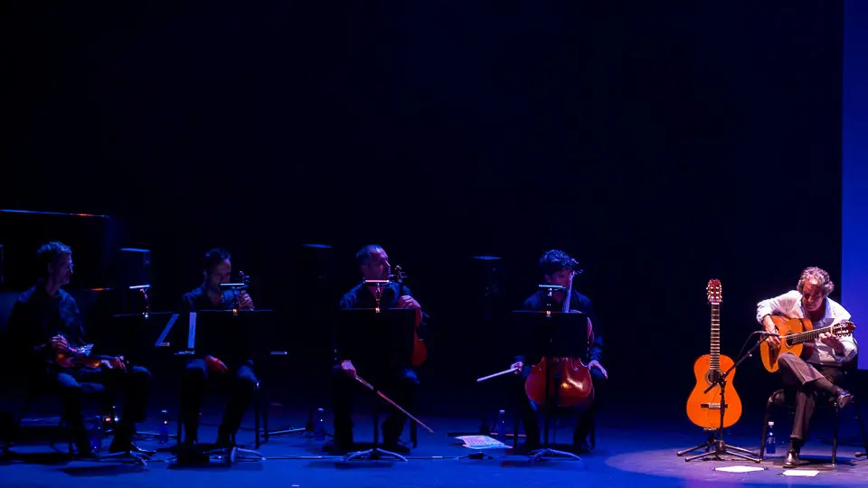 Rafael Riqueni durante su actuación en Baluarte dentro del IV Festival de Flamenco de Pamplona, Flamenco On Fire 2017 (12). IÑIGO ALZUGARAY