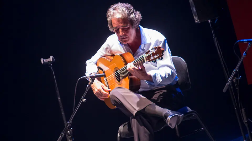 Rafael Riqueni durante su actuación en Baluarte dentro del IV Festival de Flamenco de Pamplona, Flamenco On Fire 2017 (18). IÑIGO ALZUGARAY
