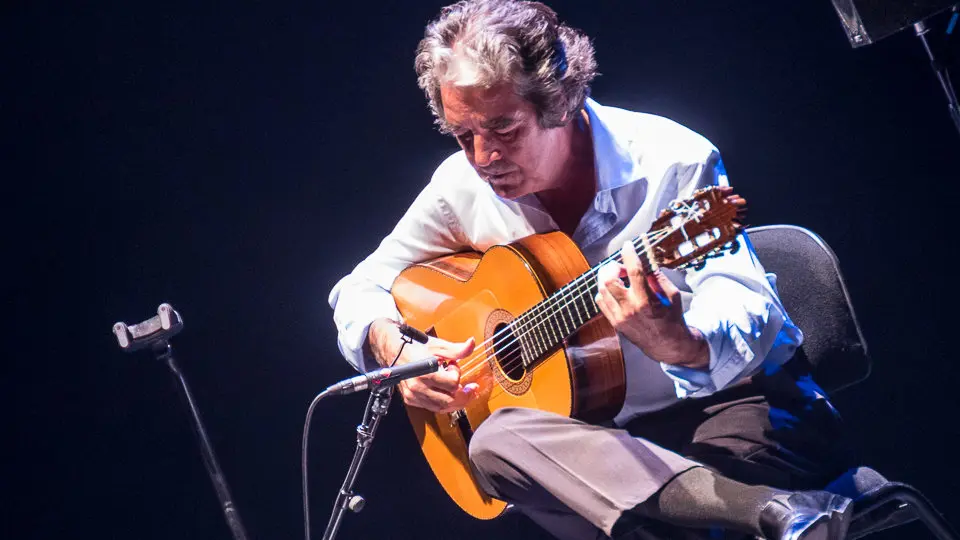 Rafael Riqueni durante su actuación en Baluarte dentro del IV Festival de Flamenco de Pamplona, Flamenco On Fire 2017 (20). IÑIGO ALZUGARAY