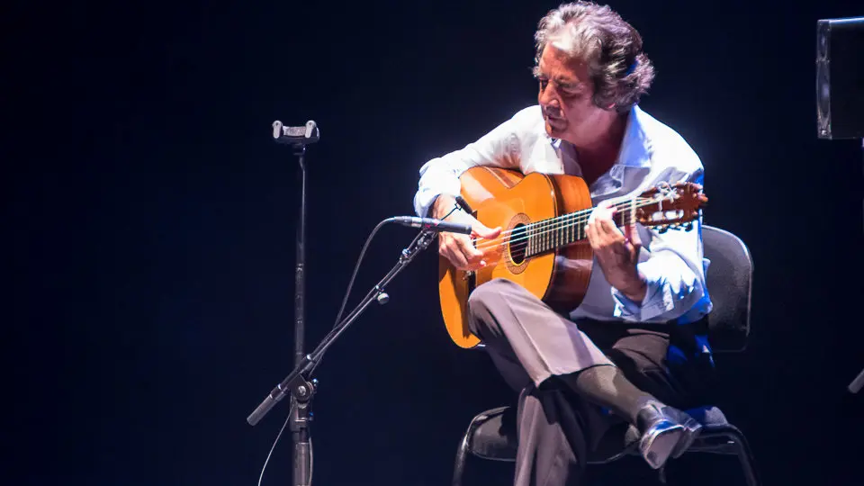 Rafael Riqueni durante su actuación en Baluarte dentro del IV Festival de Flamenco de Pamplona, Flamenco On Fire 2017 (21). IÑIGO ALZUGARAY