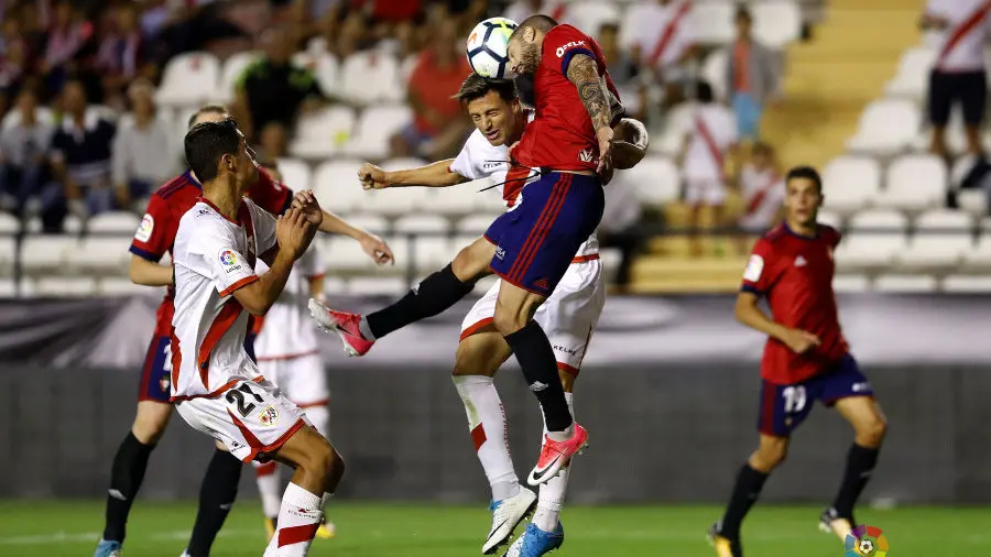 Partido de la Liga 123 entre Rayo Vallecano y Osasuna en el estadio de Vallecas FOTO LFP (28)