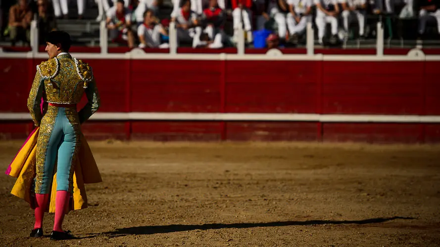 Corrida del hierro de Alberto Mateos en Sangüesa para Sánchez Vara, José Ercila y Javier Marín. PABLO LASAOSA 10