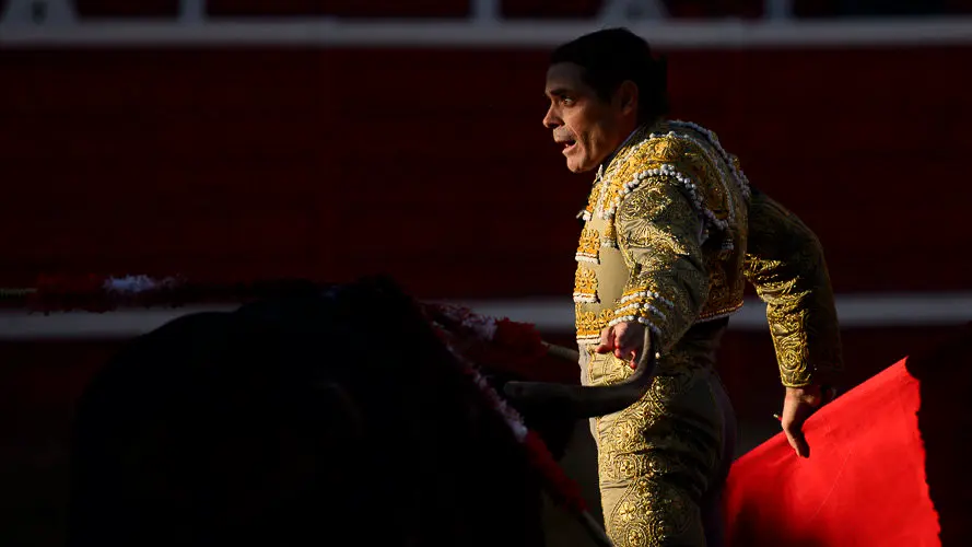Corrida del hierro de Alberto Mateos en Sangüesa para Sánchez Vara, José Ercila y Javier Marín. PABLO LASAOSA 18