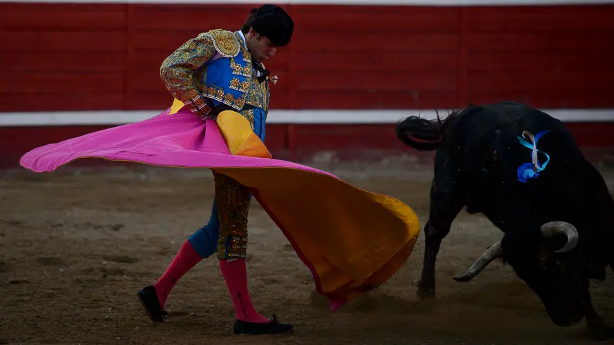 Corrida del hierro de Alberto Mateos en Sangüesa para Sánchez Vara, José Ercila y Javier Marín. PABLO LASAOSA 27