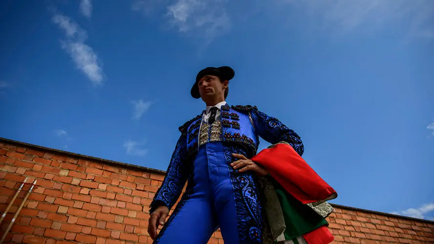 Corrida de la ganadería de Alberto Mateos en Sangüesa para los toreros Sánchez Vara, José Ercila y Javier Marín. PABLO LASAOSA (5)
