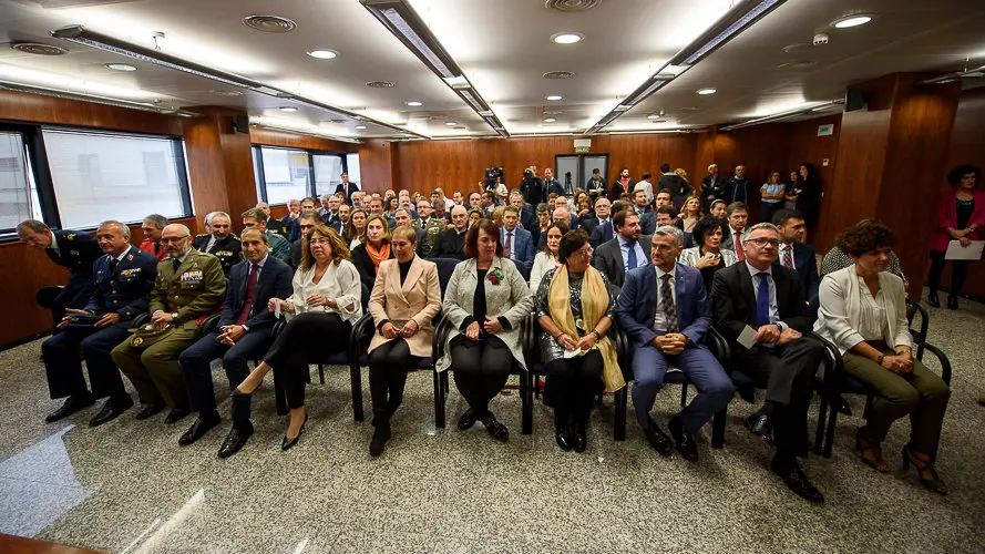 Acto de apertura del año judicial 2017-2018 en Navarra. PABLO LASAOSA 02