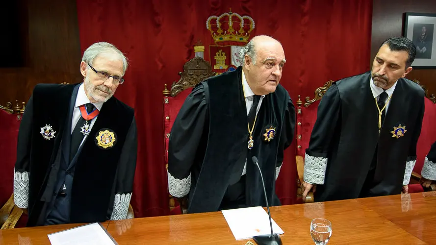 Acto de apertura del año judicial 2017-2018 en Navarra. PABLO LASAOSA 04