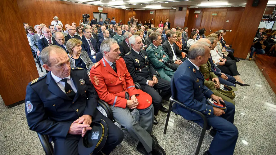 Acto de apertura del año judicial 2017-2018 en Navarra. PABLO LASAOSA 08