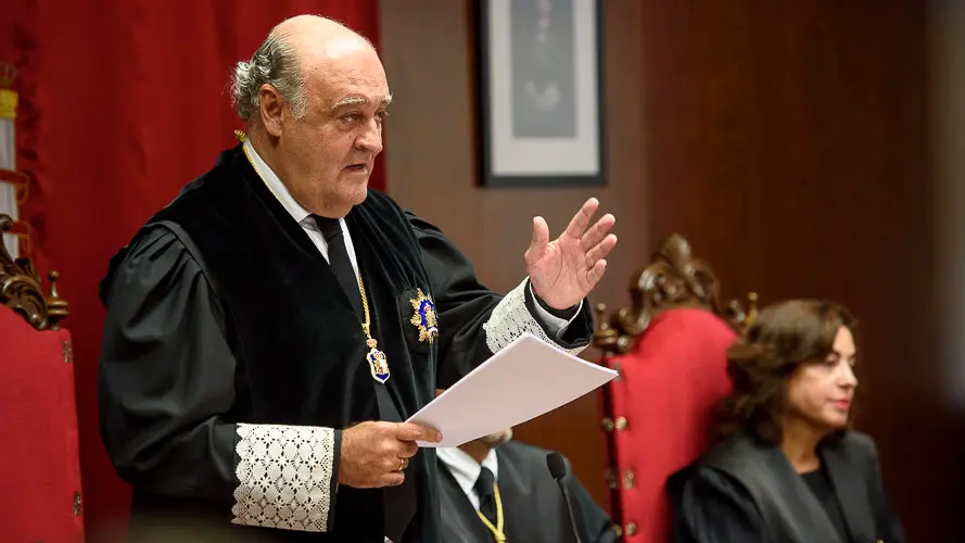 Acto de apertura del año judicial 2017-2018 en Navarra. PABLO LASAOSA 11