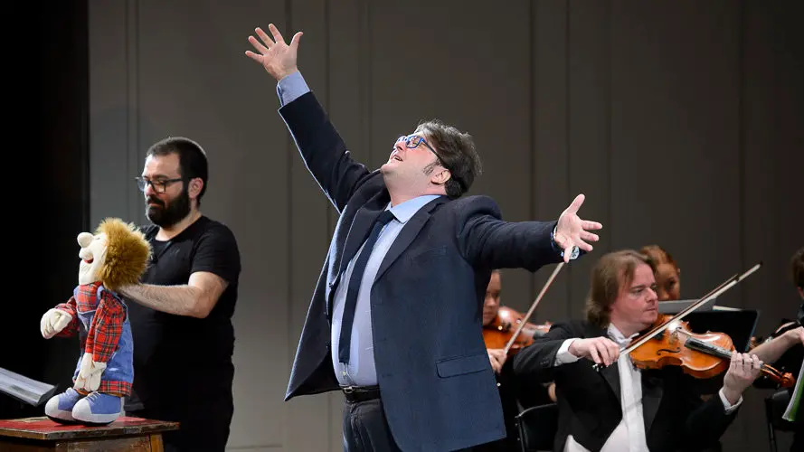 La Cenerentola, opera ofrecida para niños en el Teatro Gayarre por parte de AGAO. PABLO LASAOSA 07