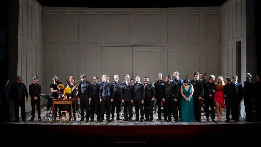La Cenerentola, opera ofrecida para niños en el Teatro Gayarre por parte de AGAO. PABLO LASAOSA 08