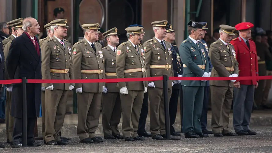 Celebración de la Inmaculada en el cuartel de Aizoáin. MIGUEL OSÉS (4)