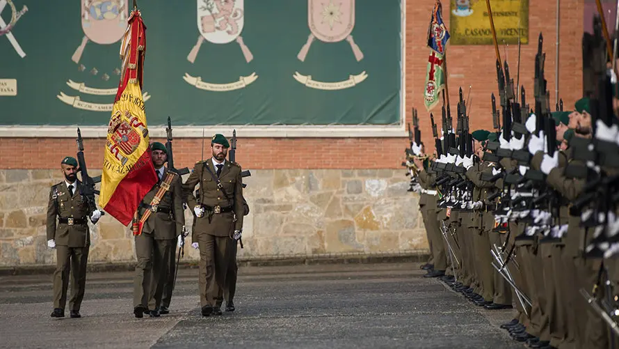 Celebración de la Inmaculada en el cuartel de Aizoáin. MIGUEL OSÉS (11)