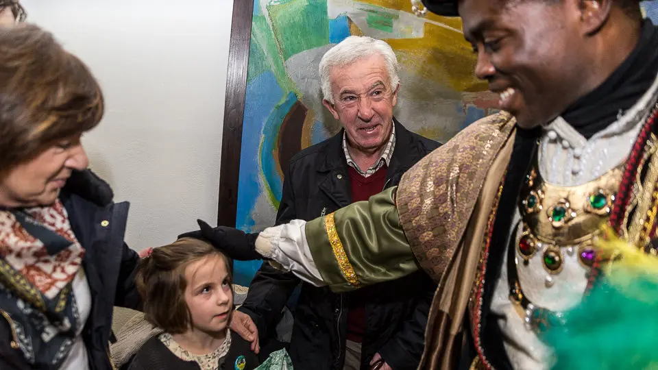 Visita de los Reyes Magos a la Casa de la Misericordia de Pamplona (19). IÑIGO ALZUGARAY